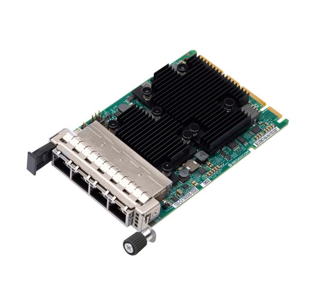 Lenovo ThinkSystem Broadcom 57454 10GBASE-T 4-port OCP Ethernet Adapter for SR645 Lenovo ThinkSystem Broadcom 57454 10GBASE-T 4-port OCP Ethernet Adapter for SR645